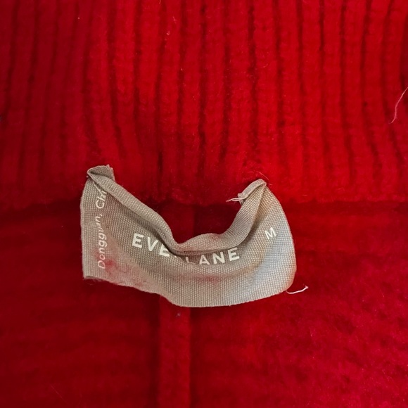 Everlane The Felted Merino Half-Zip Sweater - Picture 4 of 6